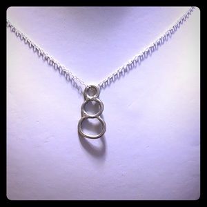 18in Snowman Necklace